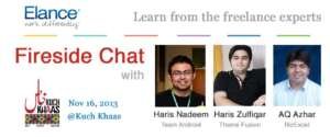 Elance Fireside Chat Session in Islamabad