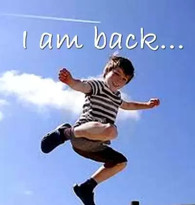 I’m back yet once again